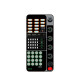 Новий M13 Voice Changer, Live Voice Card Voice Changer, ручний мікрофон Voice Changer з 3,5-мм портом BT DJ-контролер. Змінювач голосу в реальному часі/прямий ефір