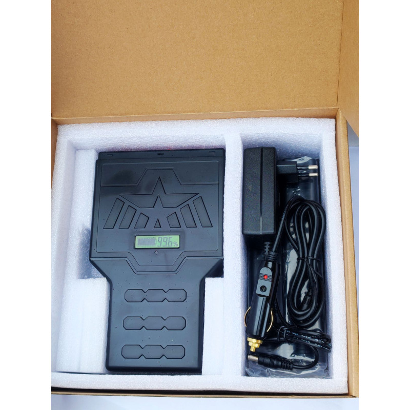 Мультичастотна глушилка сигналів мобільного зв'язку (GPS/Wi-Fi/GSM/5G/VHF/LOJACK/RC) Термінатор 18 Вт