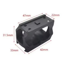 Нове кріплення Scar Style Leap 01 QD QD 1,93 дюйма для коліматорного прицілу з високим встановленням і повним оригінальним маркуванням