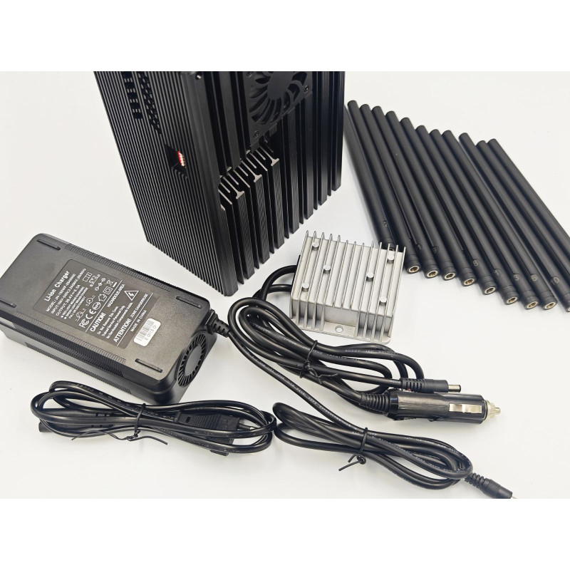 Найпотужніша портативна глушилка 73Вт DEFENDER J12 PRO