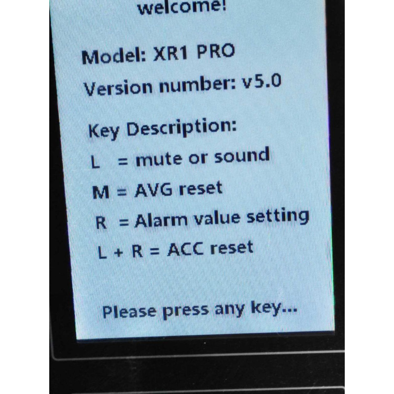 Портативный Дозиметр Geiger XR-1