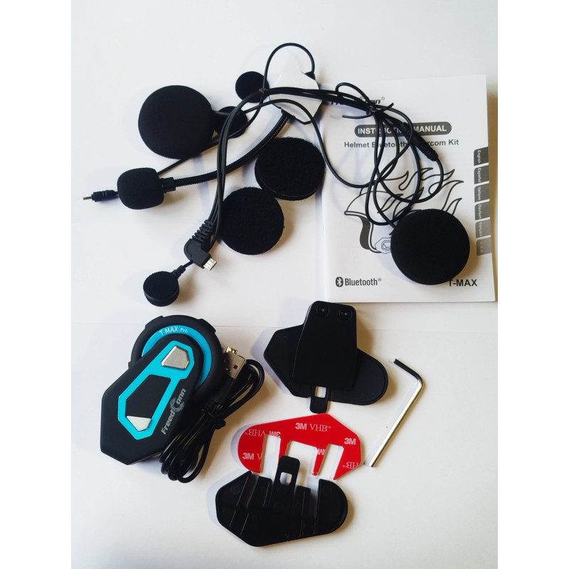 Bluetooth-гарнітура FreedConn Helmet|T-MAX PRO|1500 метрів