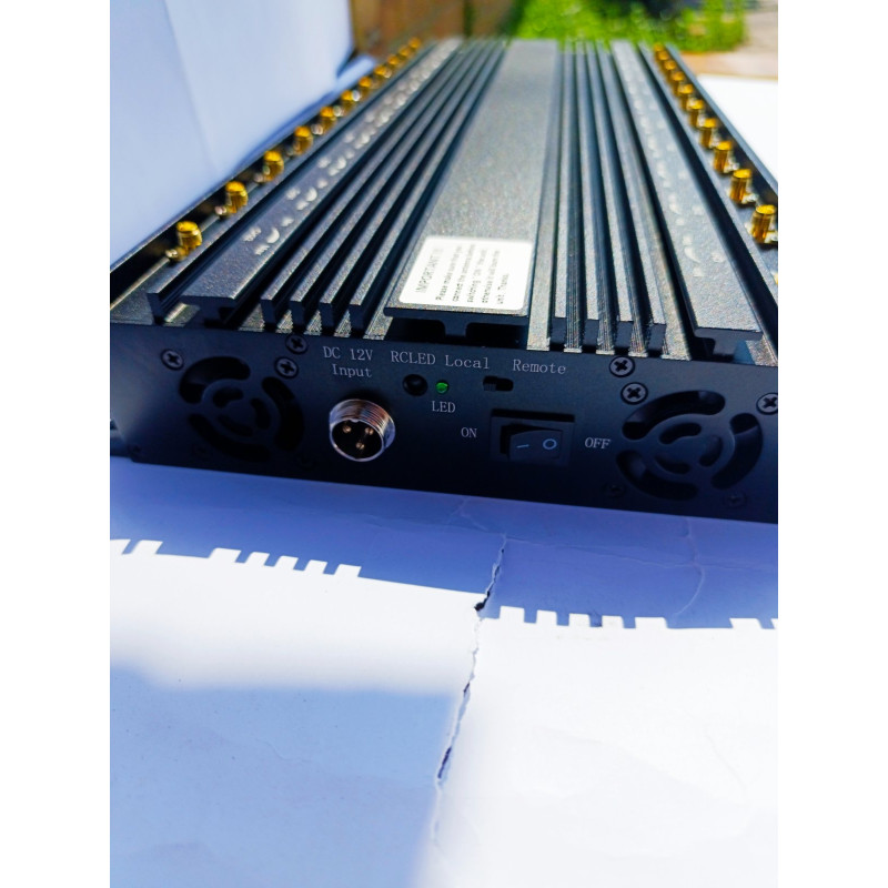 Потужна стаціонарна глушилка всіх видів сигналів (46ВТ) 12-28В KEEPER PRO 2025 / 2G 3G 4G 5G WiFi GPS