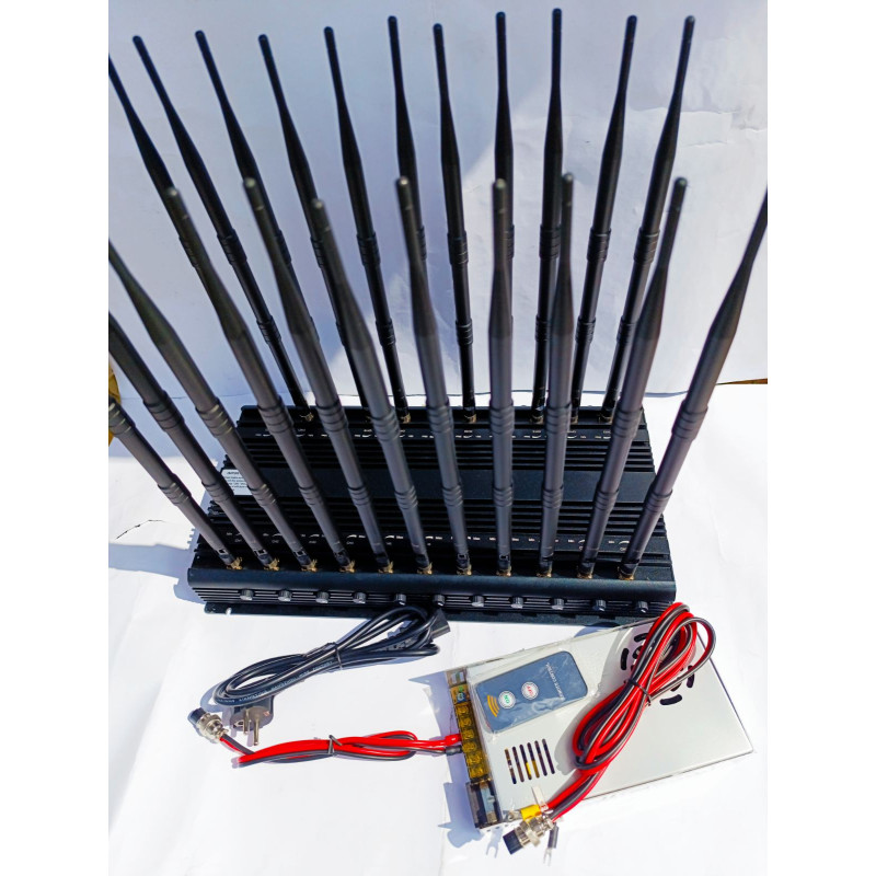 Потужна стаціонарна глушилка всіх видів сигналів (46ВТ) 12-28В KEEPER PRO 2025 / 2G 3G 4G 5G WiFi GPS