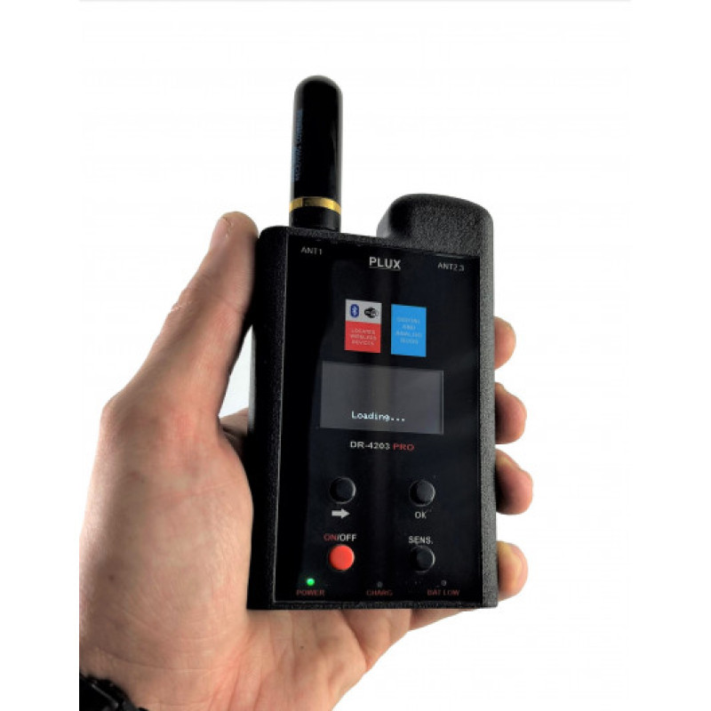 Трьох-канальний детектор жучків DR-4203