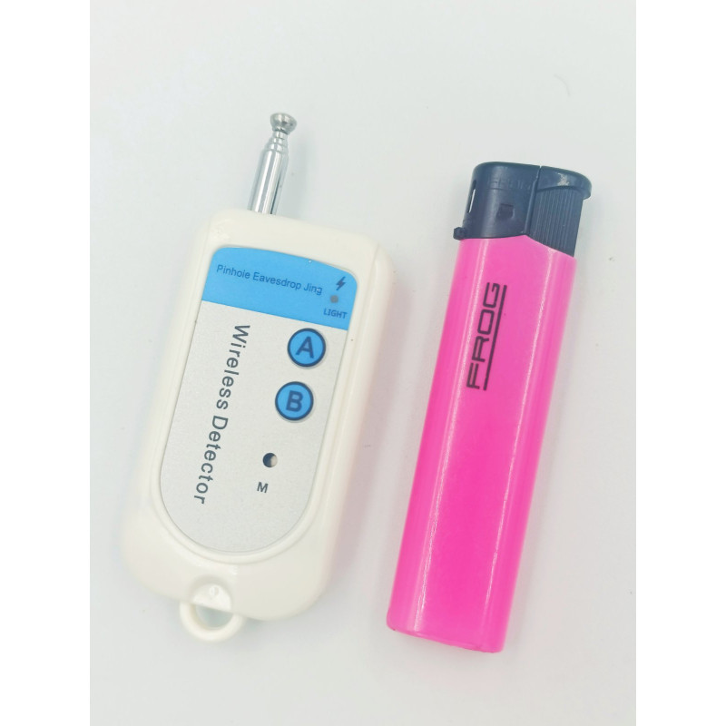 Мініатюрний детектор радіочастотних сигналів, жучків, gps трекерів Wireless Detector  100 МГц до 2600 МГц.