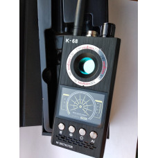 Детектор жучків GPS трекерів і прихованих відеокамер К68 (3 в 1!)