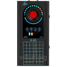 Детектор жучків GPS трекерів і прихованих відеокамер К93