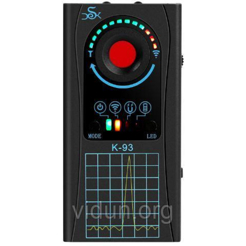 Детектор жучків GPS трекерів і прихованих відеокамер К93