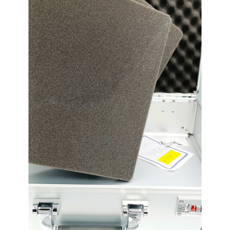 Металопластиковий кейс  БС 450×330×140мм | два кодові замки | поролоновий наповнювач