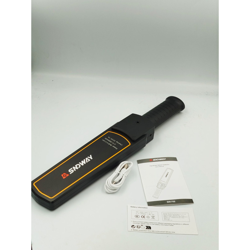 Професійний Handheld Metal Detector SNDWAY SW-752 швидке та точне виявлення металевих предметів