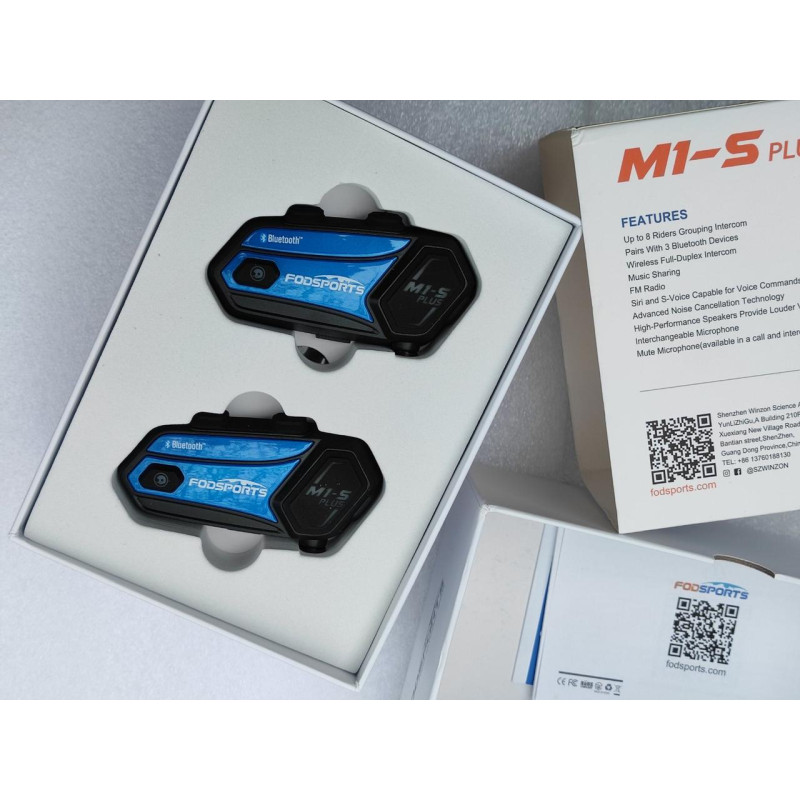 Мотогарнитура Fodsports M1-S plus
