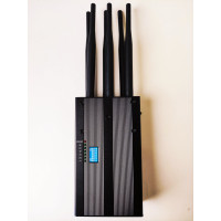 Портативная глушилка сигналов 2G / 3G / 4G / LTE / WCDMA + GPS L1 + Wi-Fi / Bluetooth с 6 антеннами