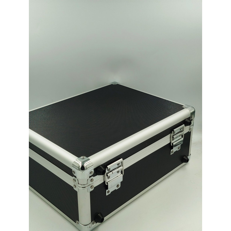 Металопластиковий кейс  БЧ 450×330×140мм | два кодові замки | поролоновий наповнювач